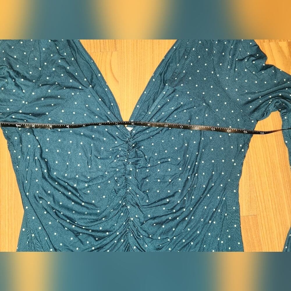 We The Free Polka Dot Bell Sleeve || Large EUC - Picture 10 of 11